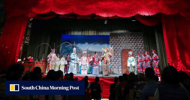 Cantonese Opera Stage